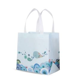 20 Pack Non-woven Reusable Tote Bags for Party Favor Candy Goodie Carry Out Packing